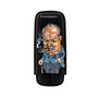 Sir Winston Churchill Hand Painted Cigar Case for 2 Cigars
