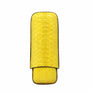 Yellow Python Two Cigar Case