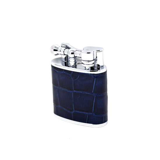 Navy Crocodile Table Lighter