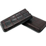 Burgundy Three Cigar Case