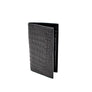Matt Black Genuine Crocodile Skin Breast Wallet