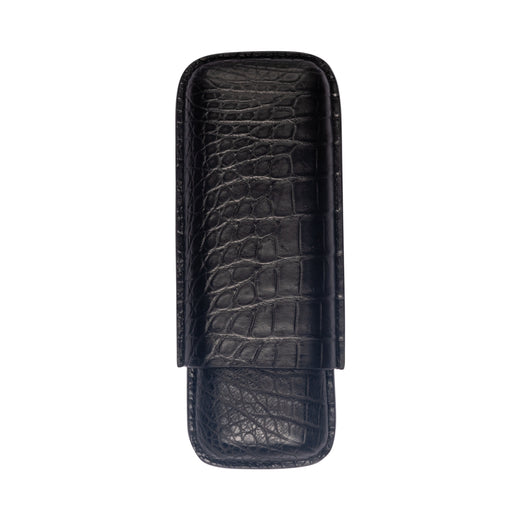 Crocodile Skin Cigar Case