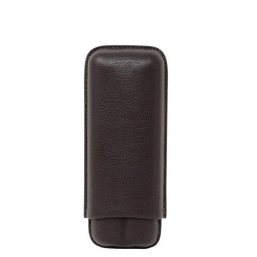 Brown Two Cigar Case