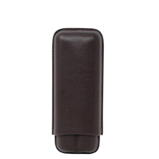Brown Two Cigar Case