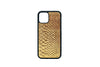 Genuine Spark Gold Python Skin IPhone Case